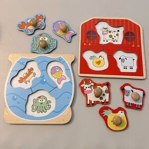 Educational wooden kids & children toys matching